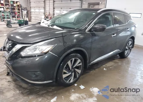 2018 Nissan Murano Platinum z USA, uszkodzony, nr VIN 5N1AZ2MH0JN178304